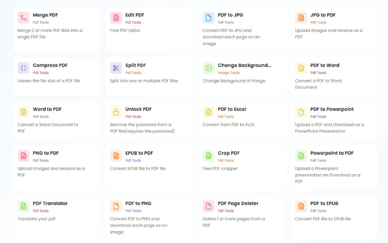інструменти для роботи з pdf документами